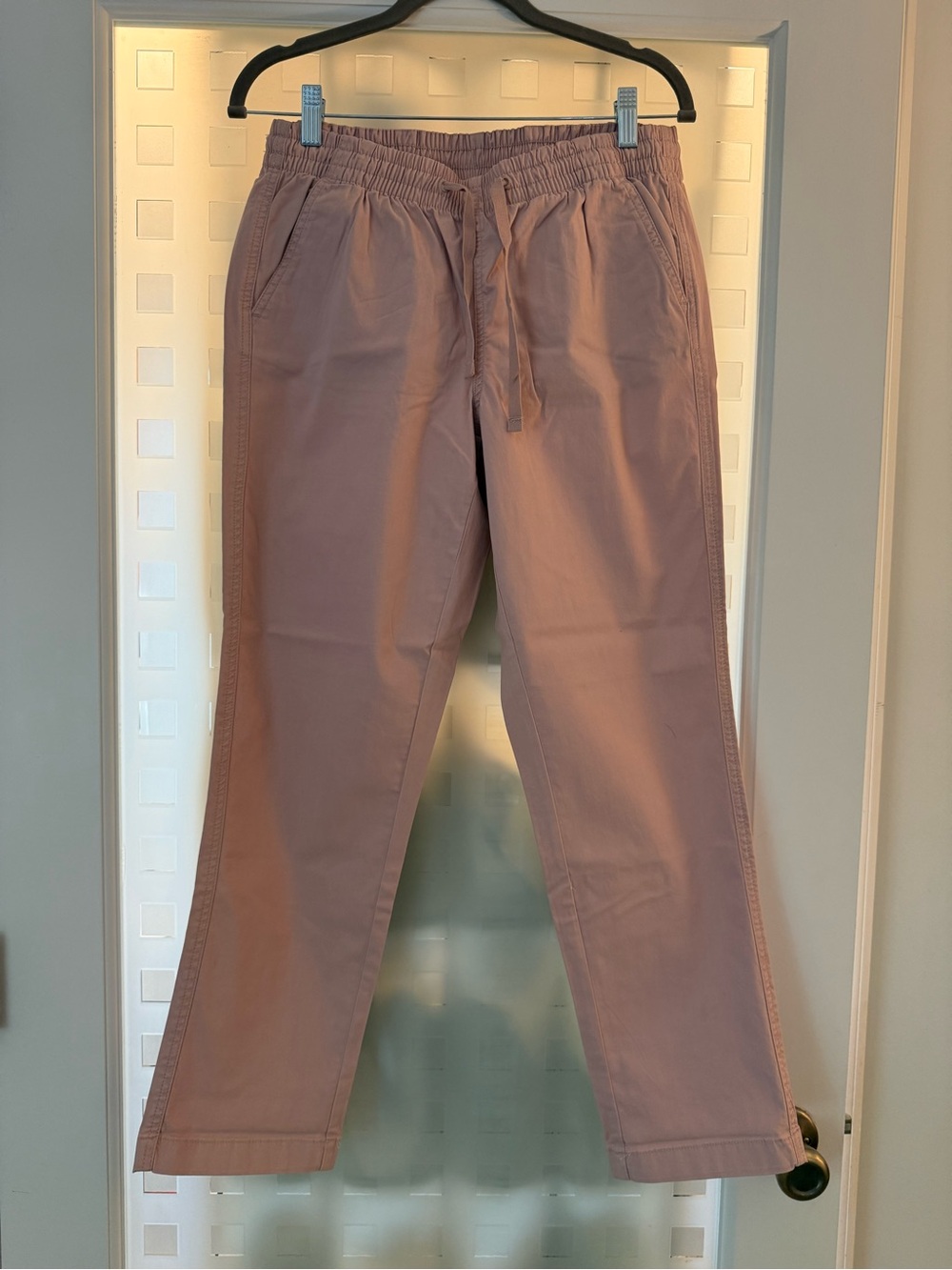 LL Bean Favorite Fit Drawstring Pants — Dusty Rose